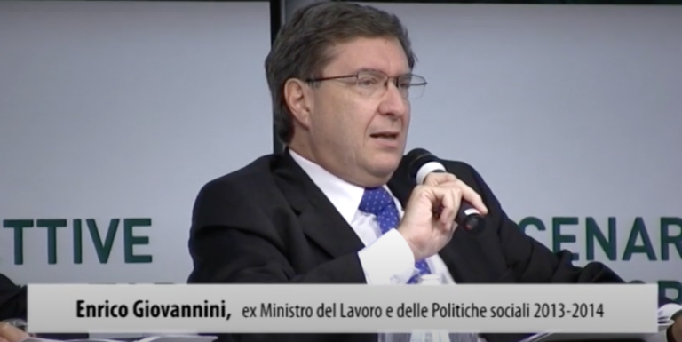 Enrico Giovannini | ex Minister of Labour