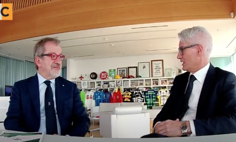 Giordano Fatali | Founder CEO for LIFE | with Roberto Maroni, former Minister of Labour