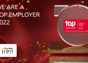 Top Employer Italia: Iren ottiene la certificazione anche nel 2022.