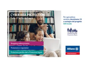 Allianz Partners Italia a sostegno del progetto SOS Scuola di Fondazione Francesca Rava con Cyber Risk Protection
