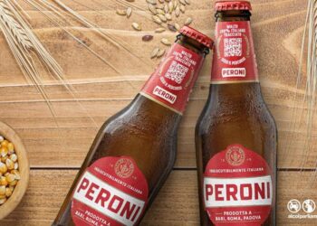 Birra Peroni, malto 100% italiano tracciato in block chain