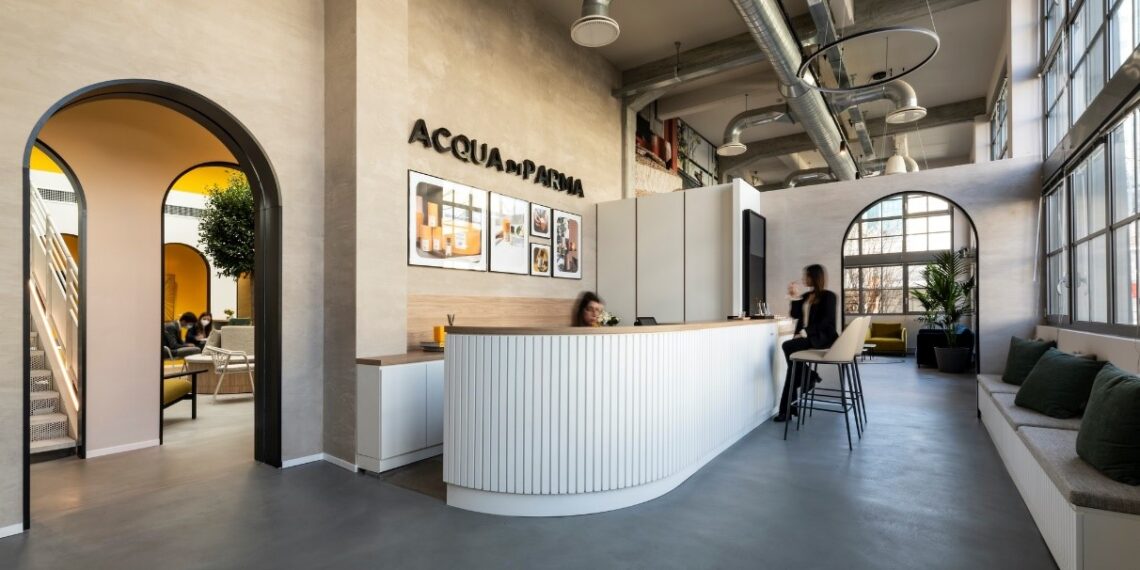 Alla scoperta del rito della bellezza come essenza del lavoro: nasce la nuova casa di Acqua di Parma progettata da Il Prisma