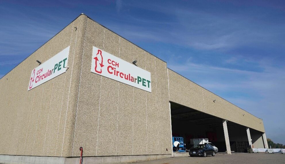 Inaugurato il nuovo stabilimento CCH a Gaglianico per la lavorazione della plastica riciclata.