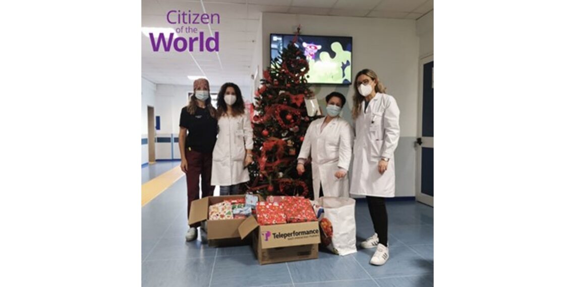 L’iniziativa solidale di Teleperformance Italia per i pazienti più piccoli del Santissima Annunziata di Taranto