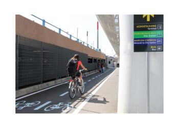 Aeroporto di Bologna è… Bike Friendly, parola di FIAB