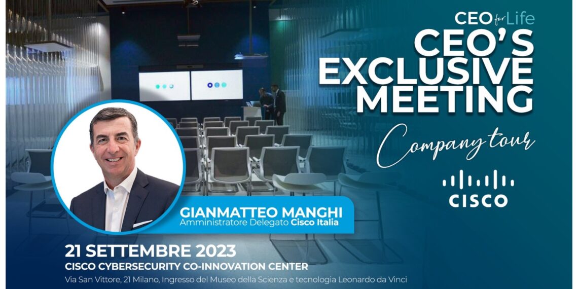 CEO’s EXCLUSIVE MEETING in collaborazione con CISCO ITALIA