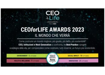 Comunicato Stampa CEOforLIFE Awards 2023 – Il Mondo che verrà
