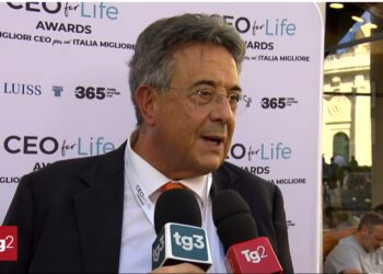 Il servizio del TG2 sul secondo appuntamento dei CEOforLIFE Awards 2023 – Health & Wellbeing