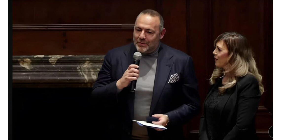 Diego Pisa, Amministratore Delegato di Teleperformance, ritira a New York l'Italian Reputation Award