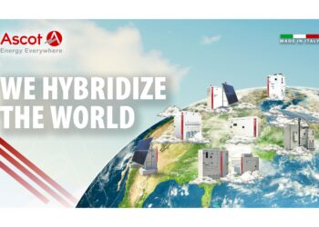 Ascot, energia ibrida per tutto il mondo: installati 35.000 generatori in 60 Paesi