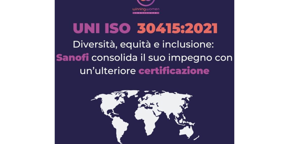 Parità di genere: Sanofi certificata dal Winning Women Institute