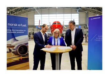Boeing e Norsk insieme a supporto degli e-fuel