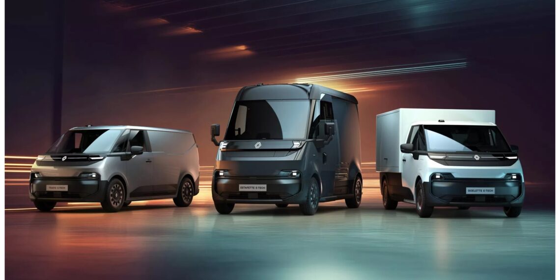 Renault rivoluziona il segmento dei veicoli commerciali con Estafette, Goelette e Trafic E-Tech Electric