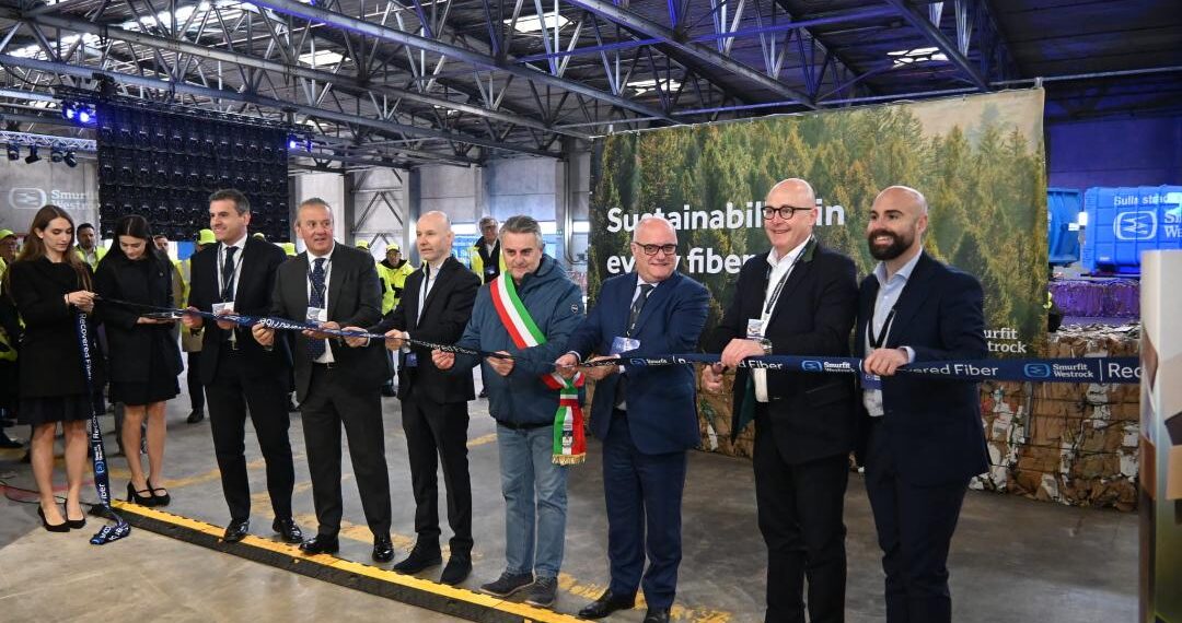 Smurfit Westrock Italia: inaugurato il nuovo impianto di riciclo a Verzuolo